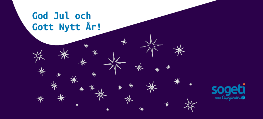 Illustrerad design för kakburk till jul, mörkblå bakgrund med ljust triangelmönster