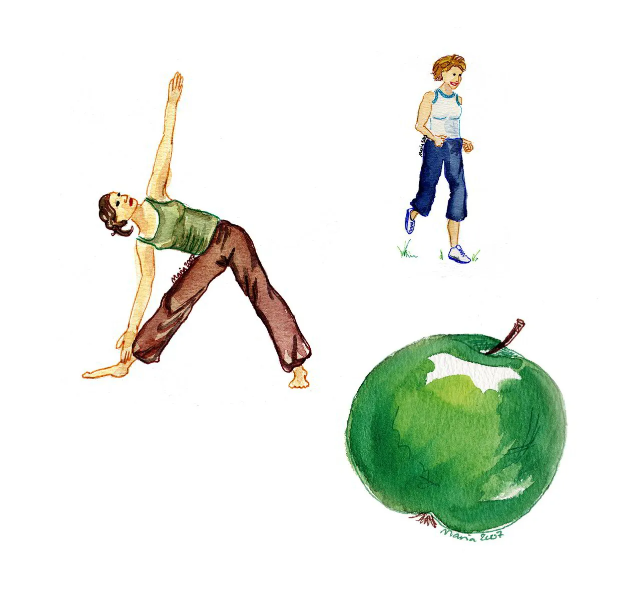 Illustrationer för företag – akvarellillustrationer framtagna för Länsstyrelsen Gävleborg